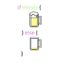 Programmiersprache Coder Coding Bier Programmierer