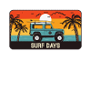 Retro Sunset Surf days
