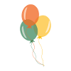 Bunte Luftballons