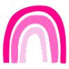 Pink rainbow