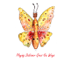 Mountain Dulcimer butterfly