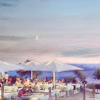 Tuscany beach bar