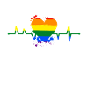 Rainbow heartbeat heart tolerance
