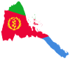 Eritrea Flag Map Gift Idea