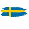 Sweden grunge flag