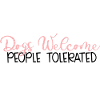 Dogs Welcome