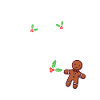 Weihnachtskekse Lebkuchenmann Geschenk