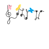 Harmony: Musical notes and butterflies