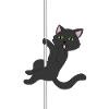 Gato negro gato negro pole dance miau