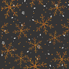 Ice crystal pattern