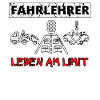 Fahrschule Fahrlehrer Spruch
