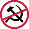 Forbidden communism sign