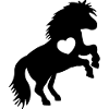 HORSE 8 HEART