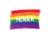 Mensch lgbtq+ logo