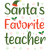 santa favorite teacher