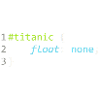 Titanic CSS
