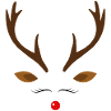 Reindeer Christmas antlers