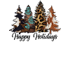 Happy holidays Trees