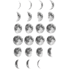 Moon phases design
