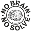 No brain no solve.