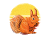 Eichhörnchen Spruch