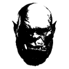 Nocturnal Skull Silhouette