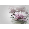 Water lily abstract