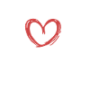 Heart hearts drawn design gift
