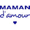 Maman d'Amour - Cœur Bleu
