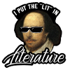 Shakespeare literature bookworm