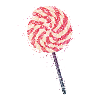 Glitter lollipop