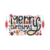 Merry Christmas xmas design gift
