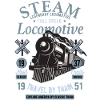 Steam locomotive train driver