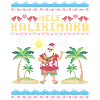 Santa Mele Kalikimaka Noël moche