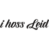 i hoss Leid