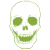 Green skull