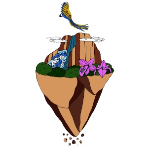 Salto Ángel flotante