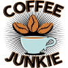 Coffee Junkie Espresso Latte Americano
