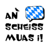 An scheiss muas i