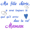 Pour ma fille chérie