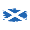 Schottland Flagge Spruch Alba