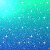 Gradient star glitter background