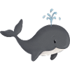 cute whale