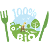 Manger bio, 100% bio