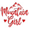 Mountains girl Mountains woman
