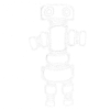 Robot Alien Ki