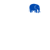 Blue Elephant - blue elephant