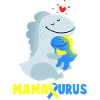 Down Syndrome Mamasaurus Dino Gift