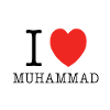 I LOVE MUHAMMAD