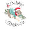 Christmas Sloth Gift - Sloth Fantasy